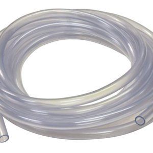EZ-FLO 1/2 Inch ID (5/8 Inch OD) PVC Clear Vinyl Tubing, 10 Foot Length, 98568